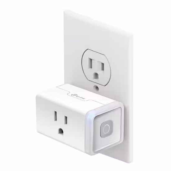 Kasa Smart Plug HS103 with compact design, universal compatibility for Alexa and Google Home, and reliable WiFi connectivity for smart home automation