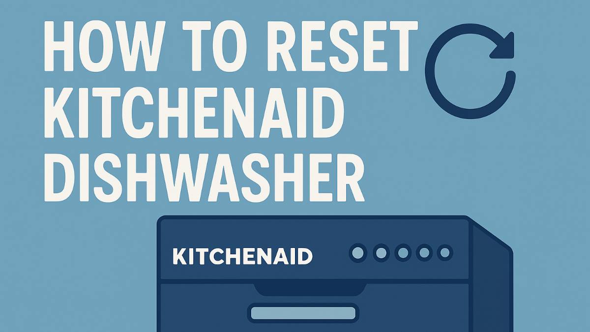 Learn how to reset KitchenAid dishwasher with our step-by-step guide. Fix ProWash, PrintShield, Architect series issues. Control panel, cycle, and sensor reset included.