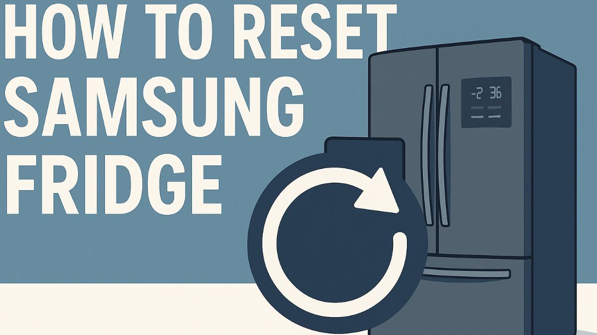 Learn how to reset Samsung refrigerator with our step-by-step guide. Fix error codes, ice maker issues, Family Hub problems, and connectivity issues for all Samsung fridge models.