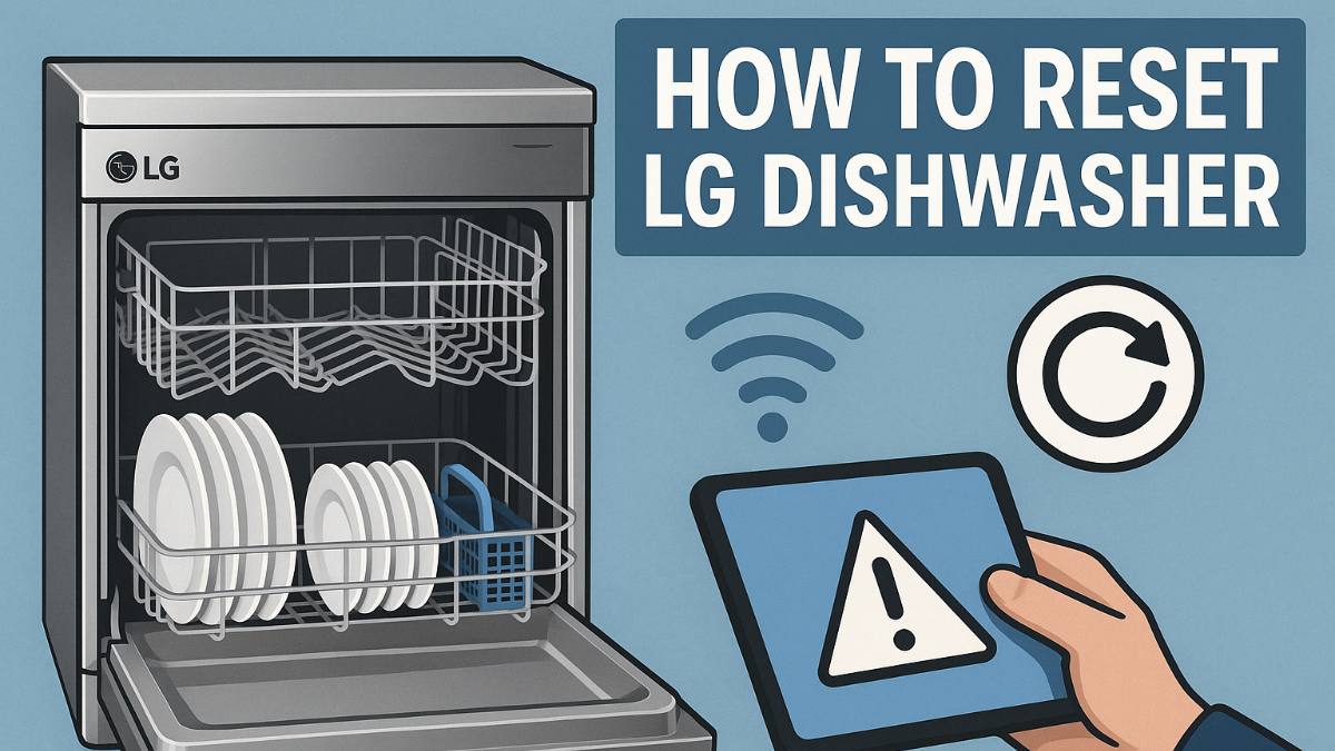 Learn how to reset LG dishwasher with our step-by-step guide. Fix error codes, clear cycles, and factory reset QuadWash, TrueSteam, Studio models. Troubleshooting included