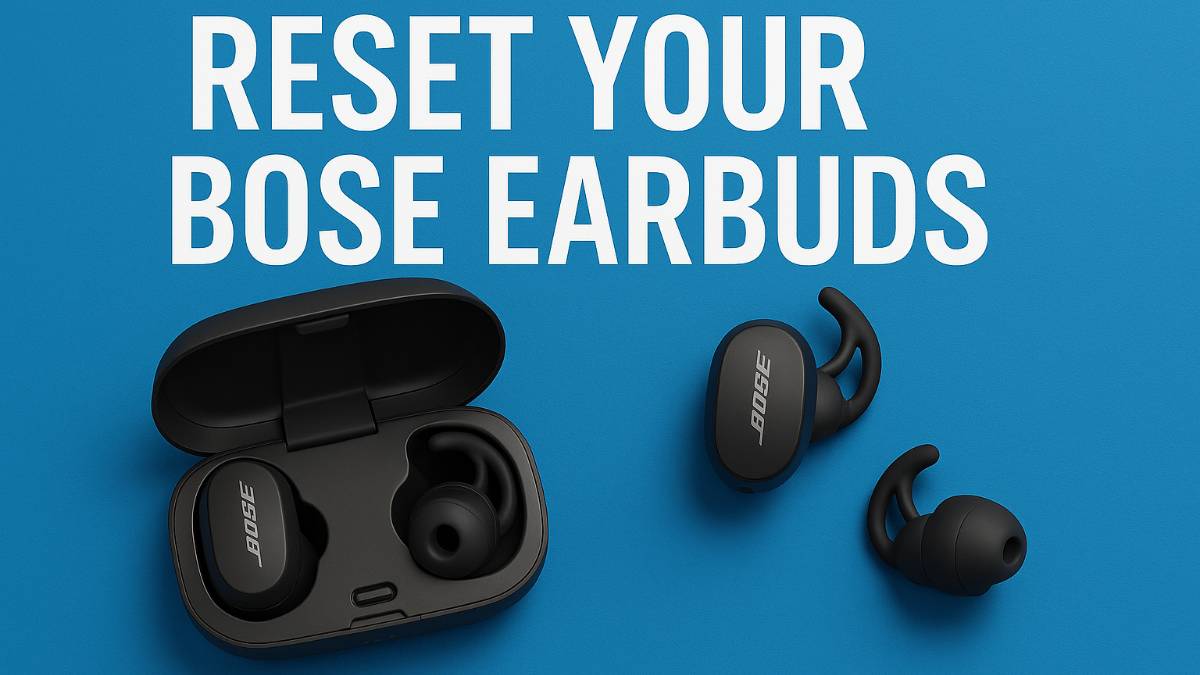 Learn how to reset Bose earbuds with our step-by-step guide. Fix connectivity issues, pairing problems, and restore factory settings for all Bose models.