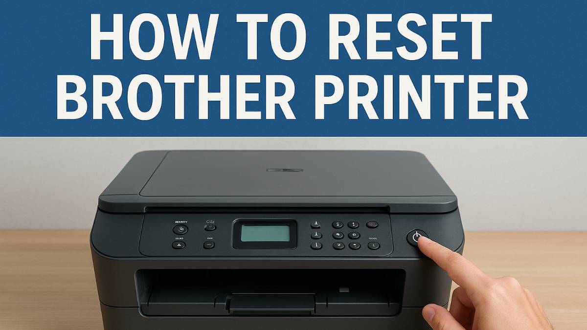 Learn how to reset Brother printers with our step-by-step guide. Fix network issues, clear errors, and factory reset HL, MFC, DCP series. Drum and toner reset included.